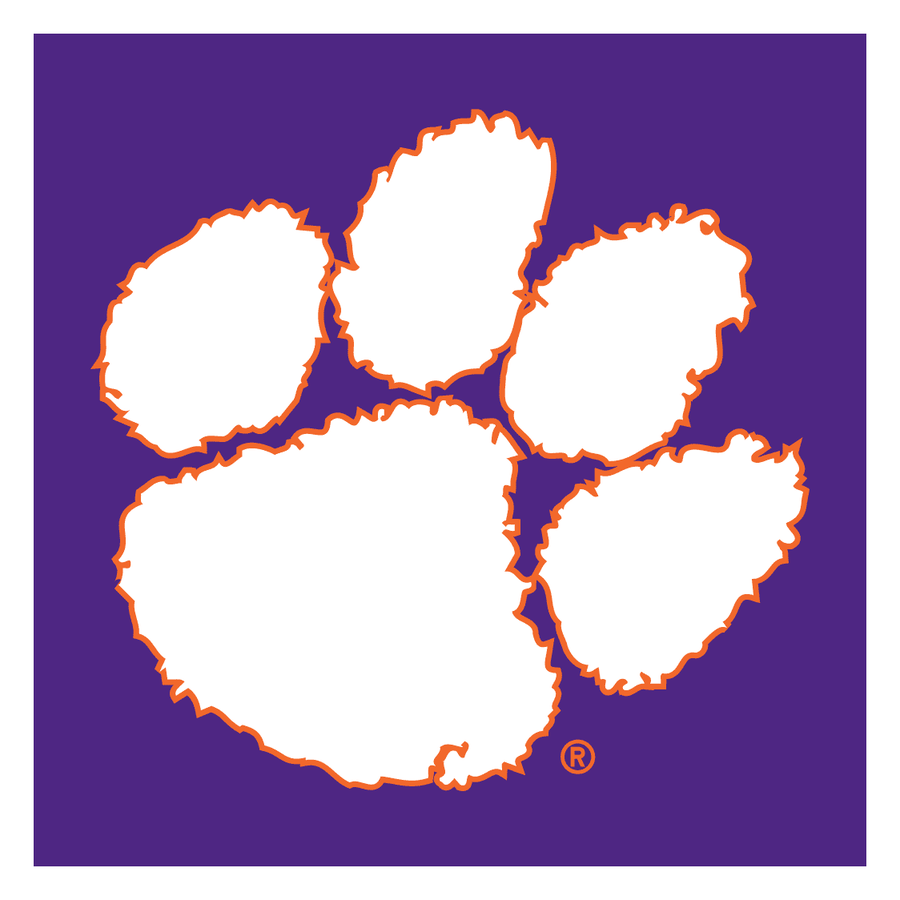 Clemson paw logo