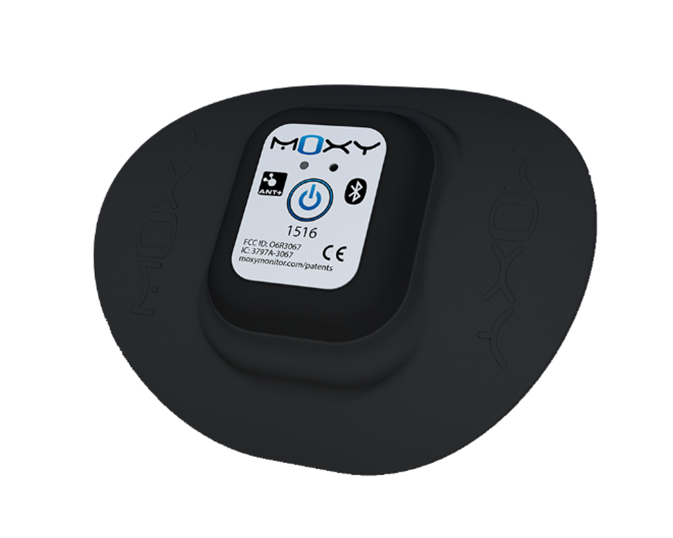 Moxy Monitor muscle oxygen sensor